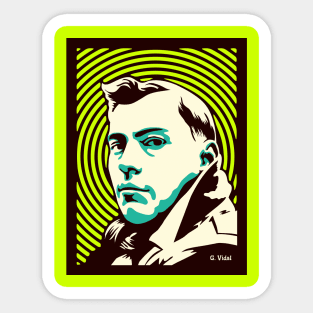 Gore Vidal Sticker